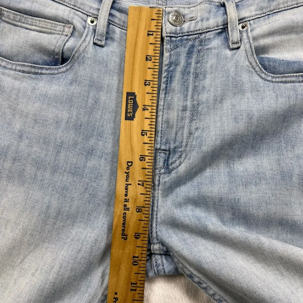 7 For All Mankind Mens Slimmy Slim Straight Leg Stretch Jeans Light Wash 7T00106